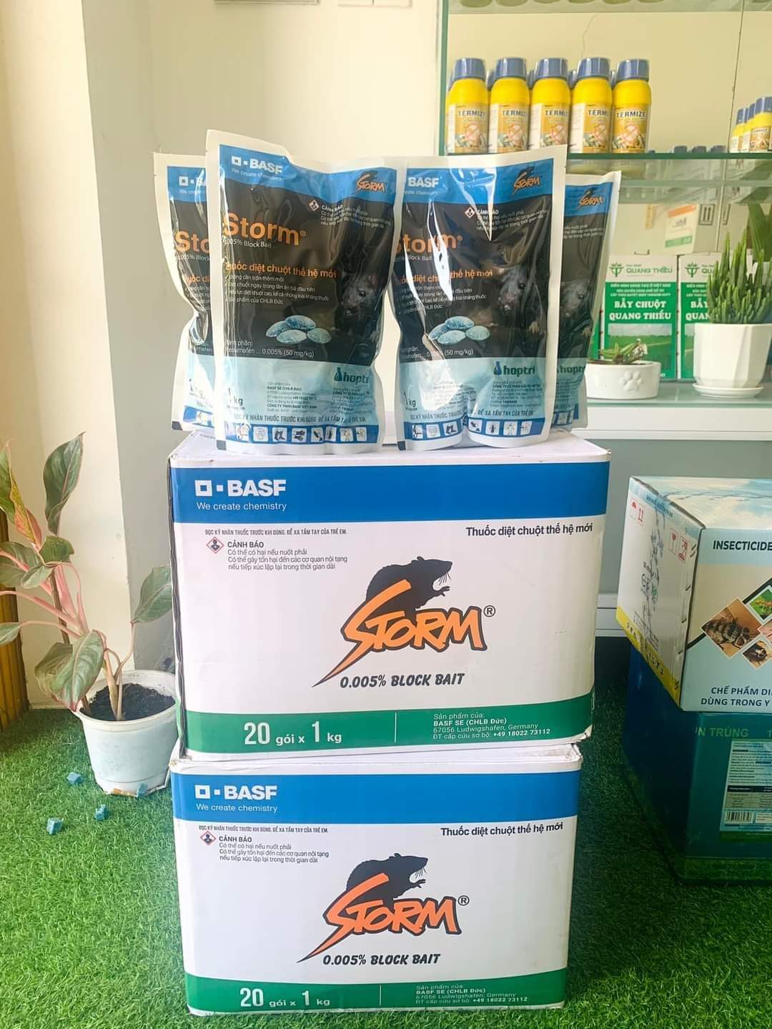 Thuốc diệt chuột Storm gói 1kg