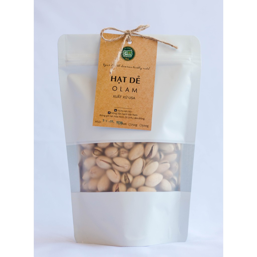 Hạt Dẻ Cười Mỹ Rang Muối 500G