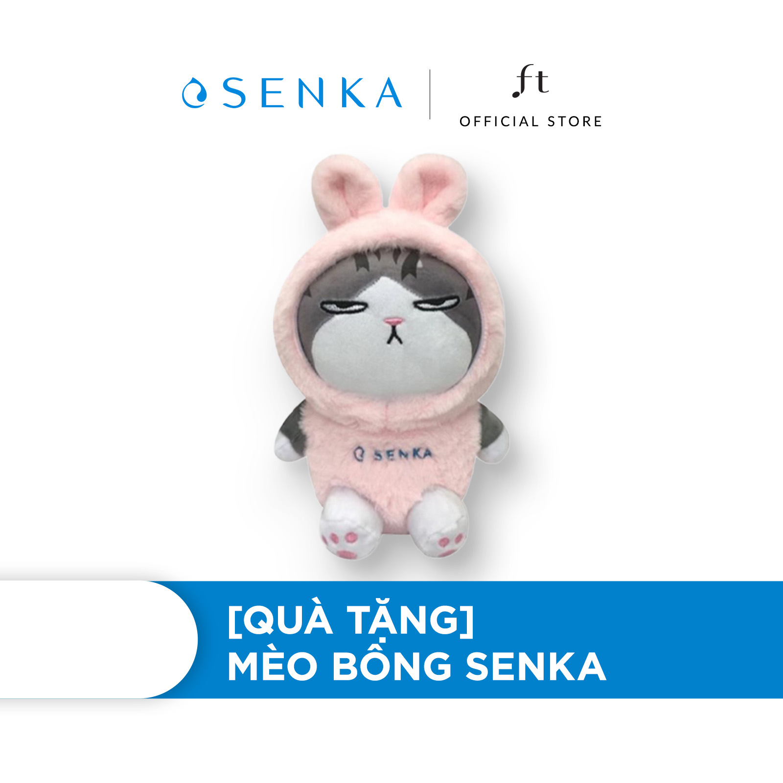 [GIFT] MÈO BÔNG SENKA (SENKA ANGRY CAT)
