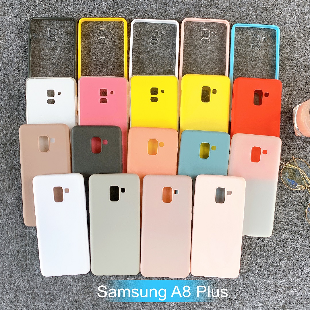[Samsung A8 plus/A730] Ốp Lưng Điện Thoại Giá Rẻ Nhiều Màu