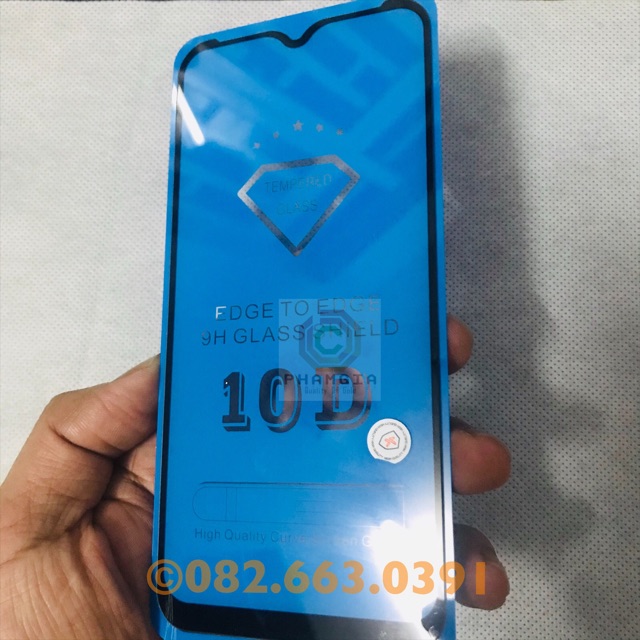Kính cường lực màn hình Vsmart Joy 2+ (joy 2 plus) full keo, 9D