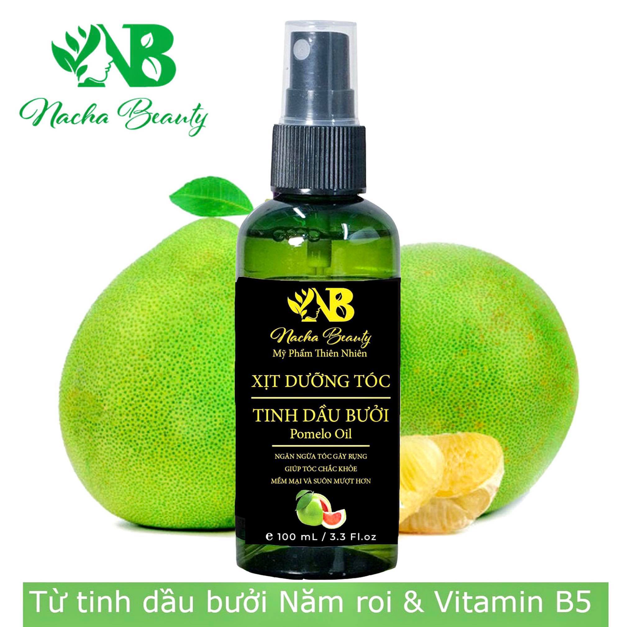 [HCM]Xịt tóc bưởi dưỡng tóc Pomelo trị rụng tóc kích thích mọc tóc 100ml