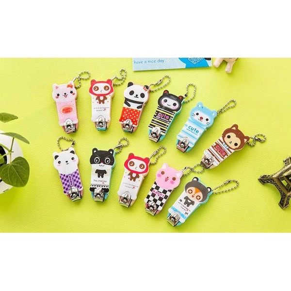 Bấm cắt móng tay móc khóa dễ thương
