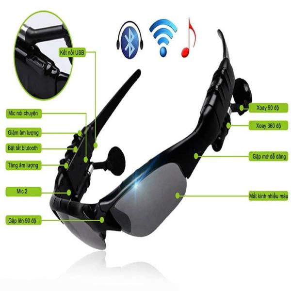 Kính Râm Thời Trang Tích Hợp Tính Năng Hiện Đại  -  Mắt kính Bluetooth 4.1 SIÊU thông minh - mk4.1- Kính Râm Nghe Nhạc – Hàng HOT – Siêu Độc