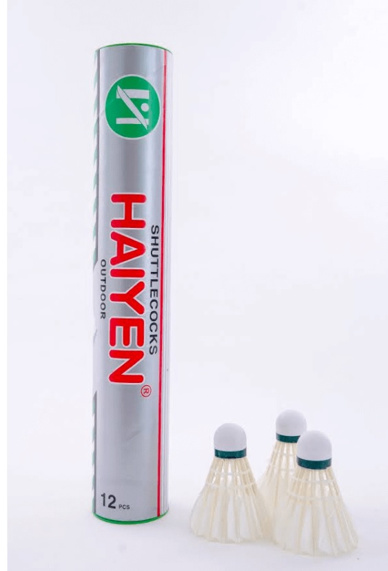 [Siêu Sale] [Chính hãng] Cầu lông Hải Yến - Loại bạc dài -Hộp 12 quả