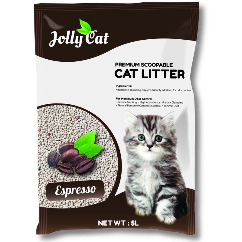 Cát Vệ Sinh Cho Mèo Jolly Cat 5L (MÙI NGẪU NHIÊN)