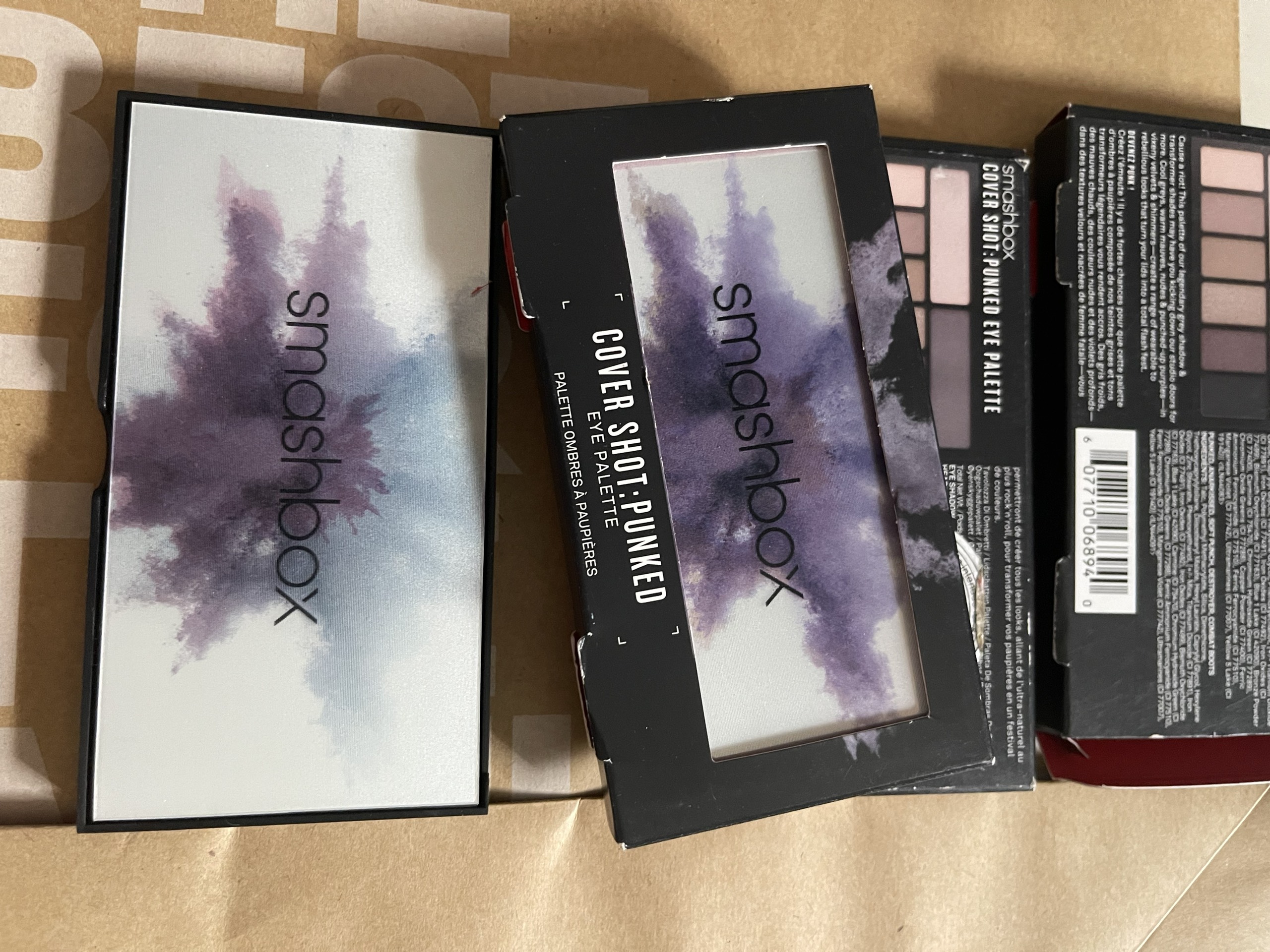 smashbox phấn mắt smashbox của mỹ punked eye palette