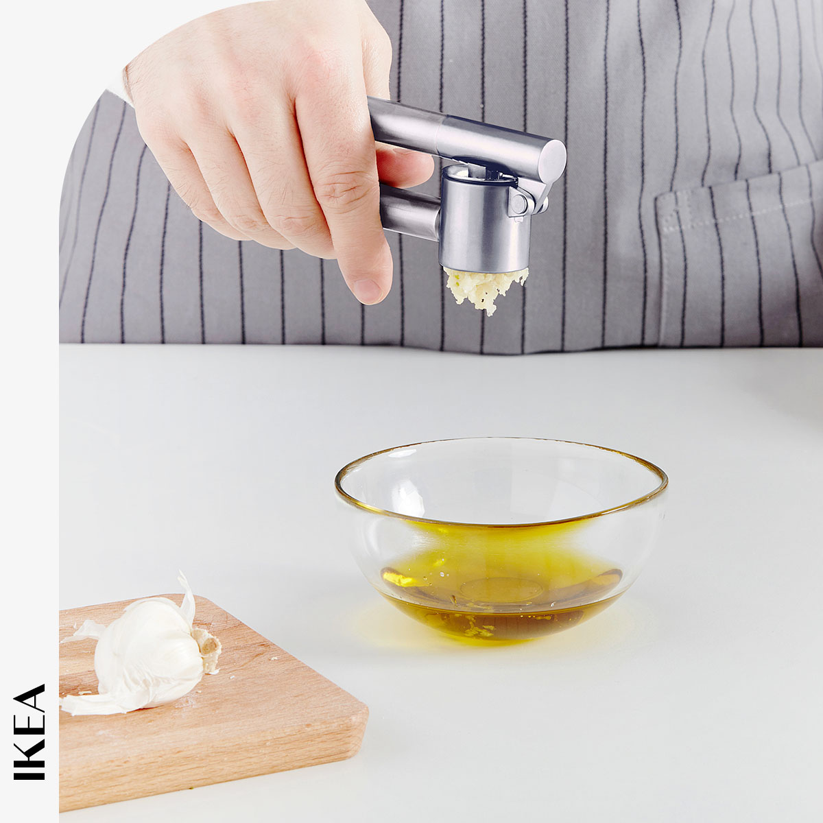[HCM] DỤNG CỤ ÉP TỎI IKEA CHÍNH HÃNG – KONCIS