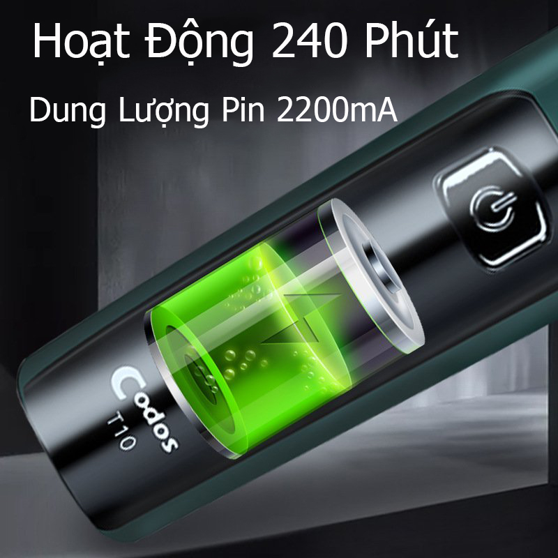 Tông đơ cắt tóc chuyên nghiệp Codos T10