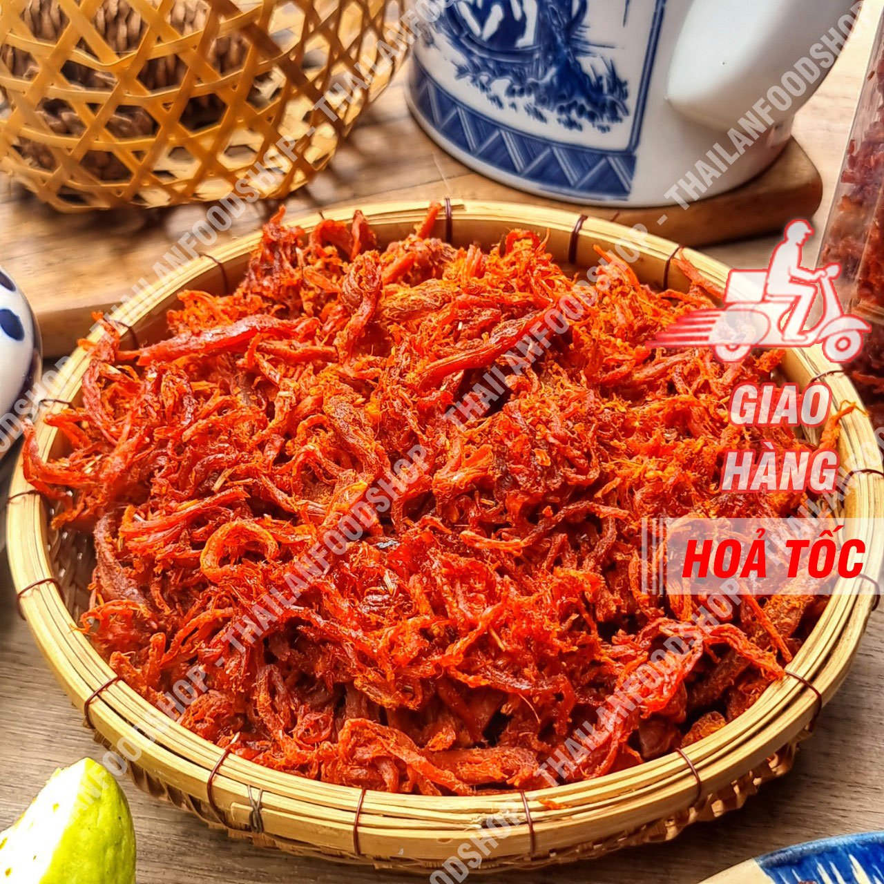 Khô Bò Sợi - Lon 300gr