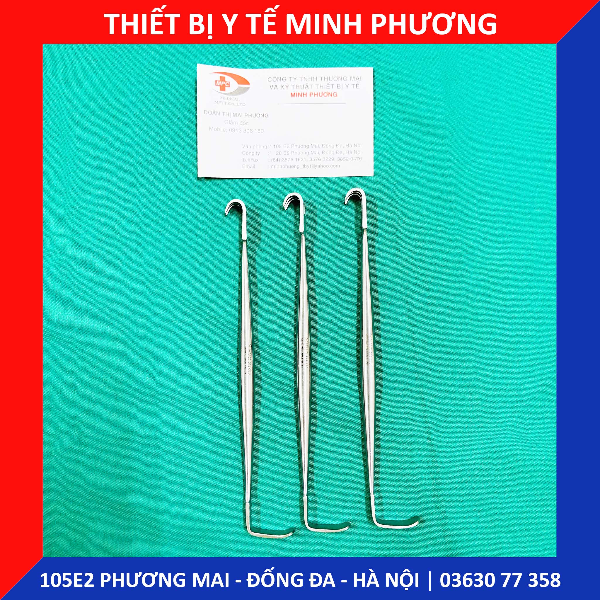 Bồ cào thẩm mỹ (Farabeuf) hai đầu
