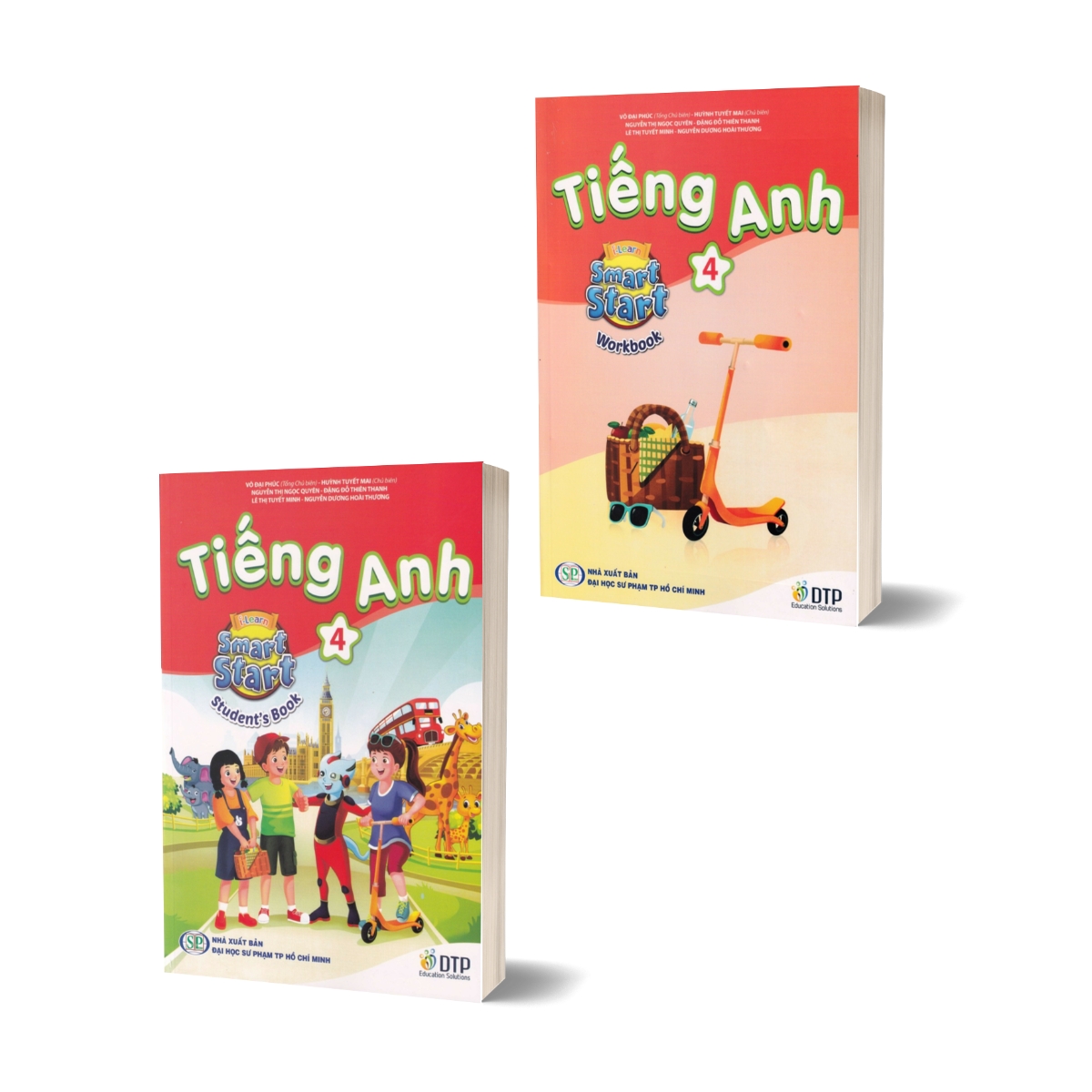 Sách - Combo Tiếng Anh 4 i-Learn Smart Start Student Book + Workbook