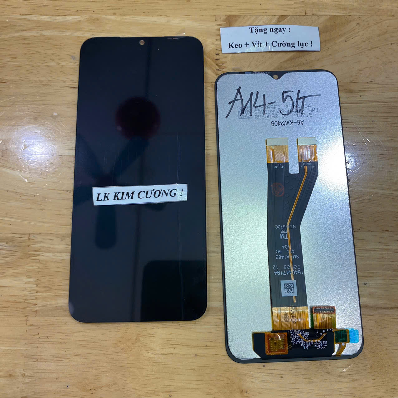 Màn hình tương thích ss  A14 5G / A146B ( CHÂN TO)
