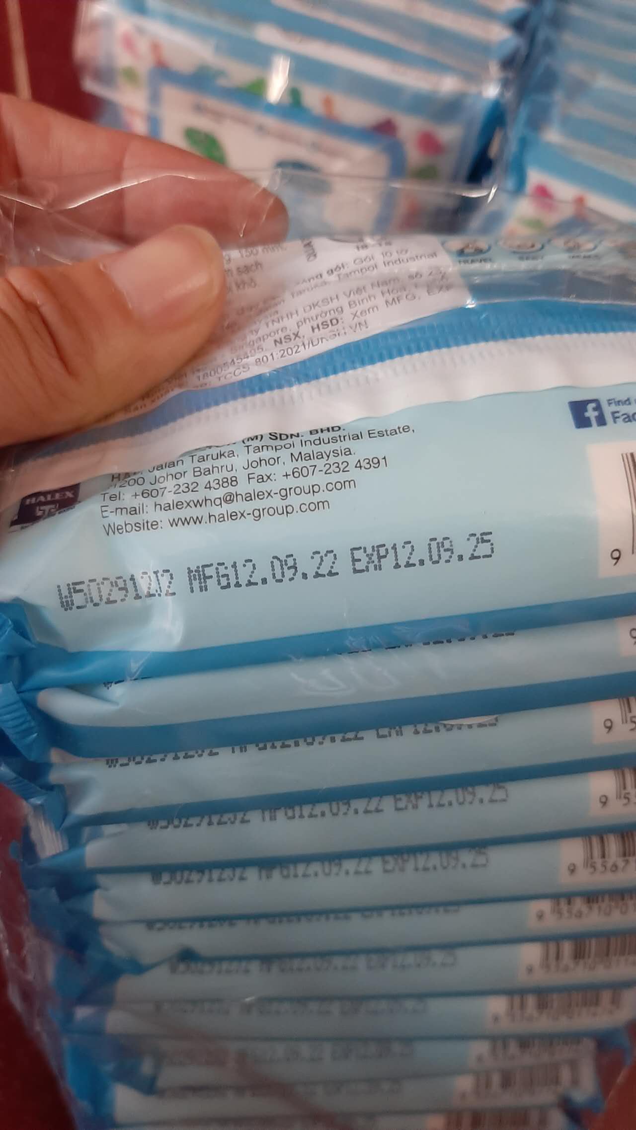 Khăn Ướt TENDER SOFT BABY WIPES 10 tờ (Lốc 12 gói)