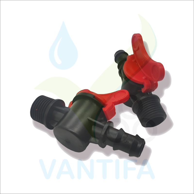 Van khởi thủy ren 21 nối ống LDPE 20mm