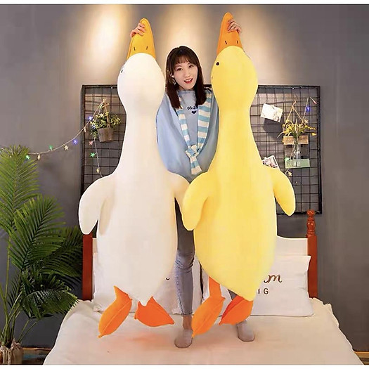Gấu Bông Vịt Lười Size To Siêu Hot