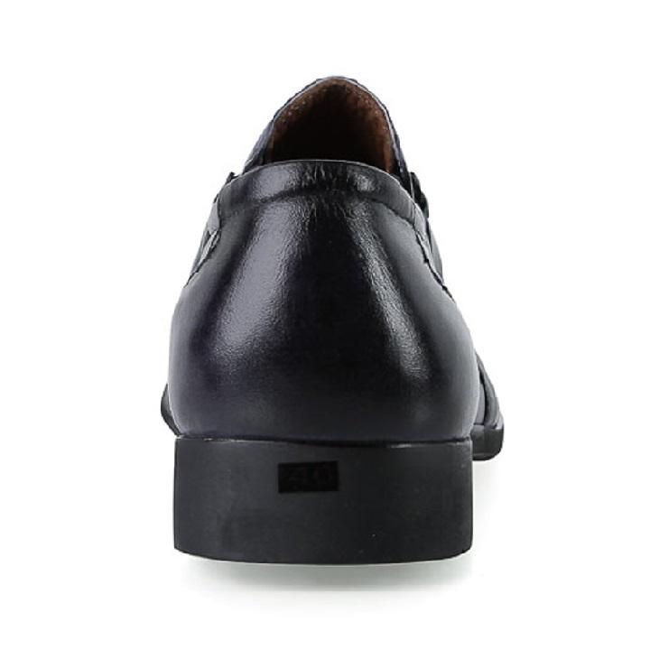 Giày tây nam da bò cao cấp màu đen HK7780