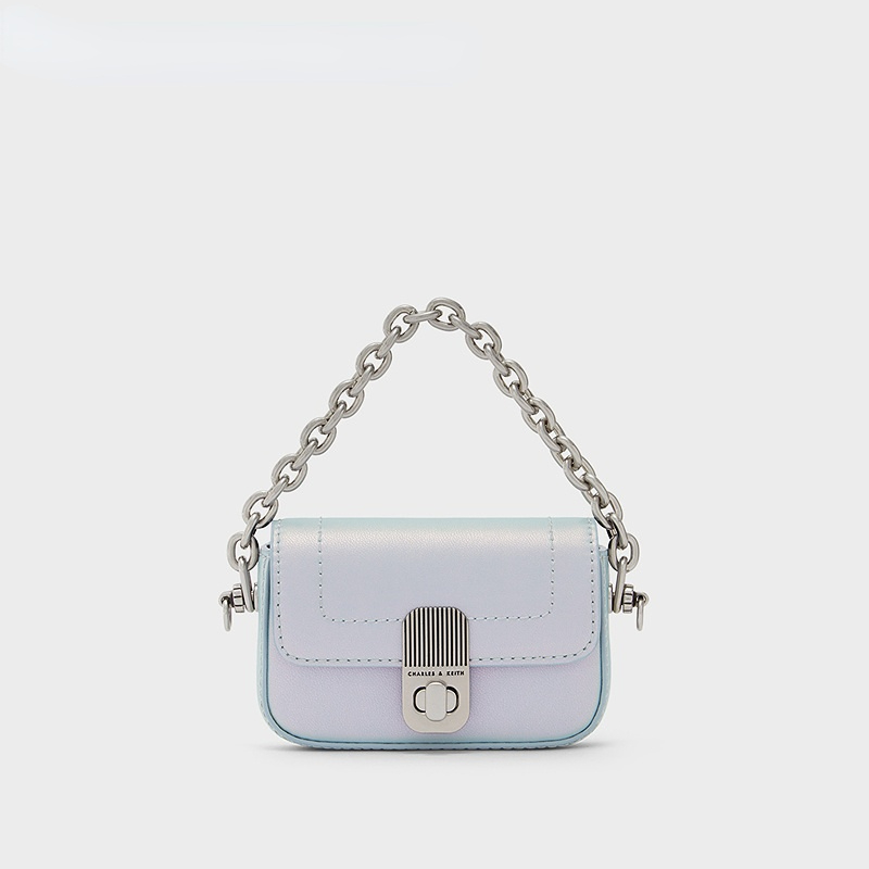 CHARLES and KEITH CK6-80840454 Ladies Plush Party Messenger Bag | Lazada.vn