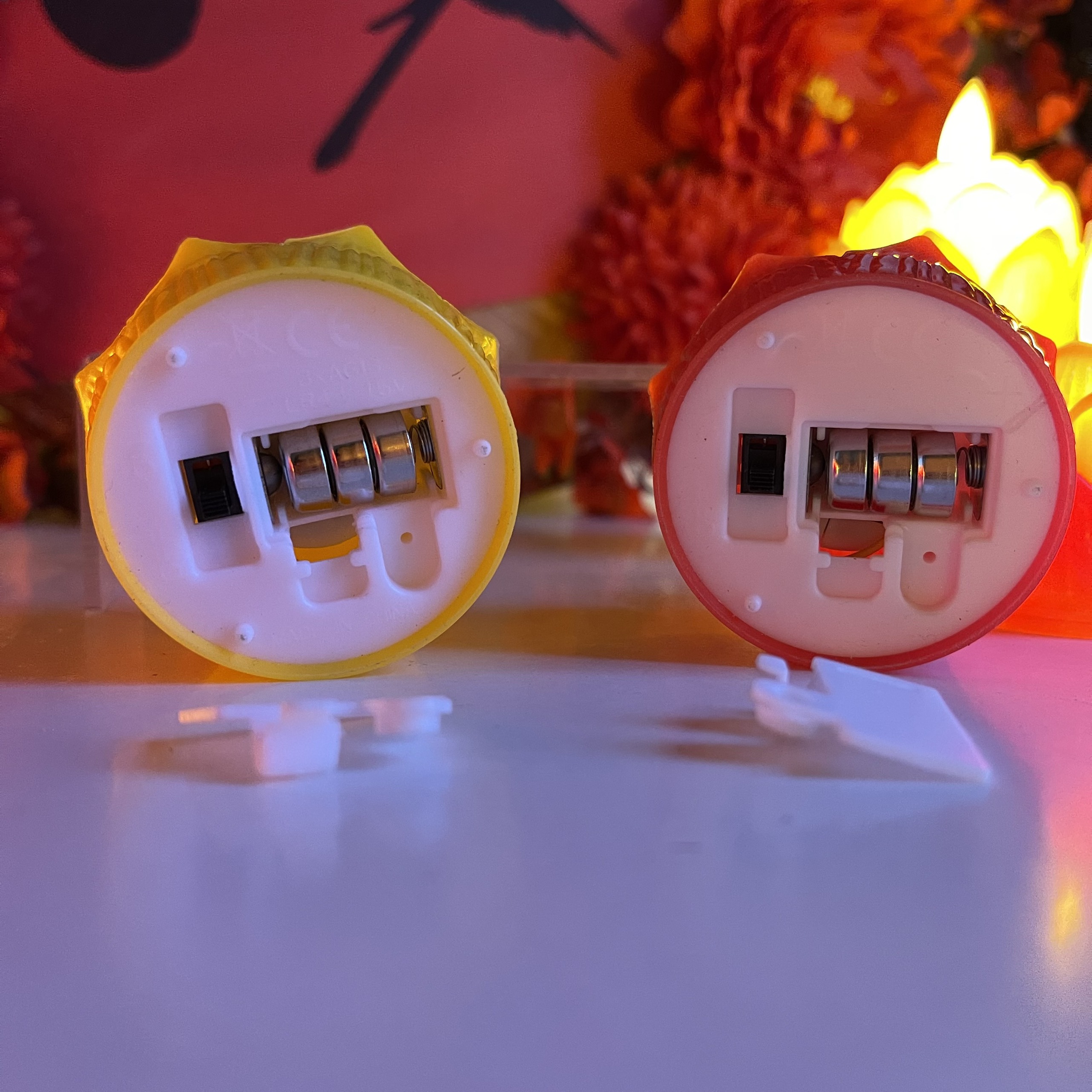 Nến điện tử hoa sen mini