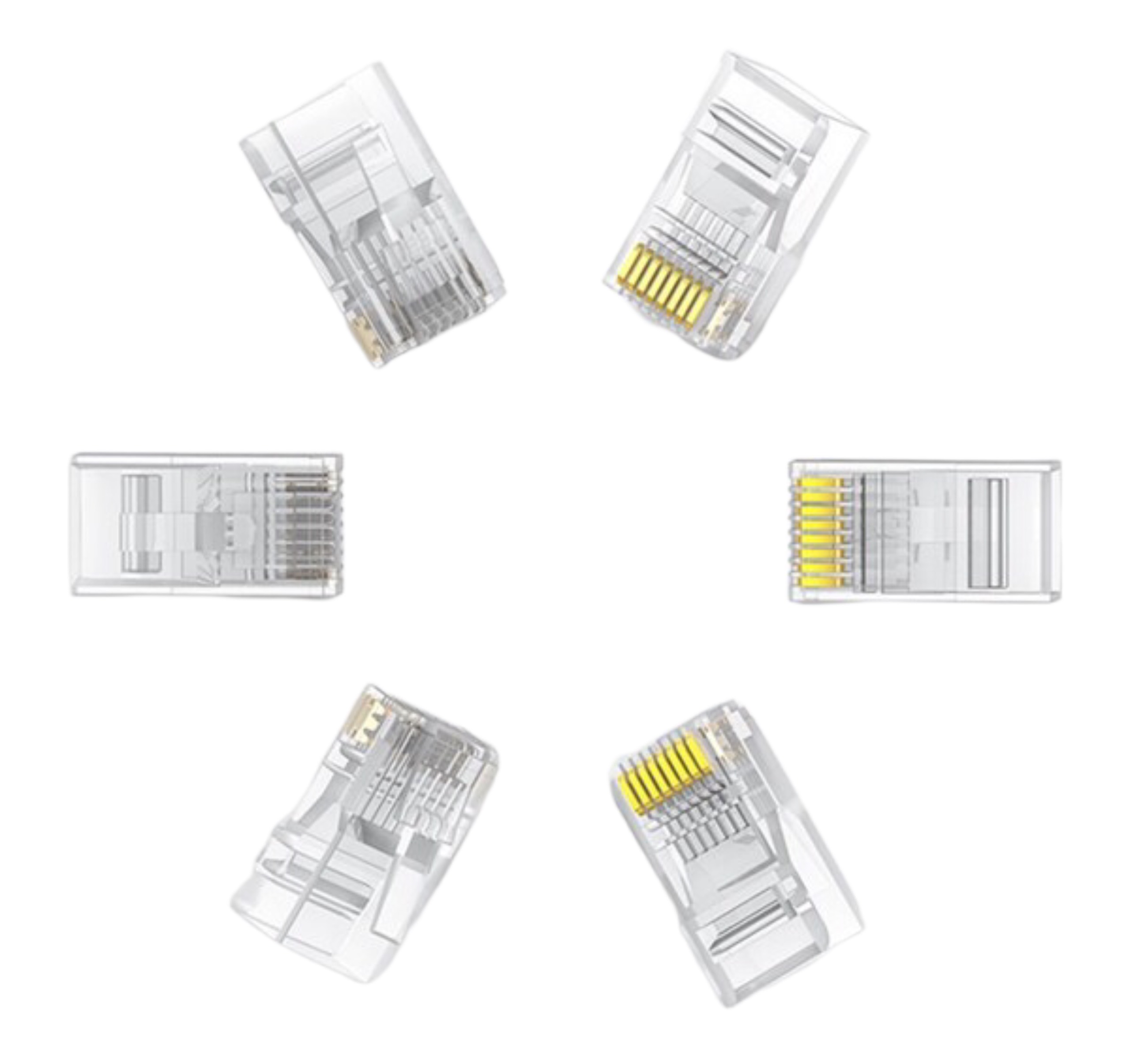 Hạt mạng RJ45 Cat6/Cat6e 100c Ugreen 60558