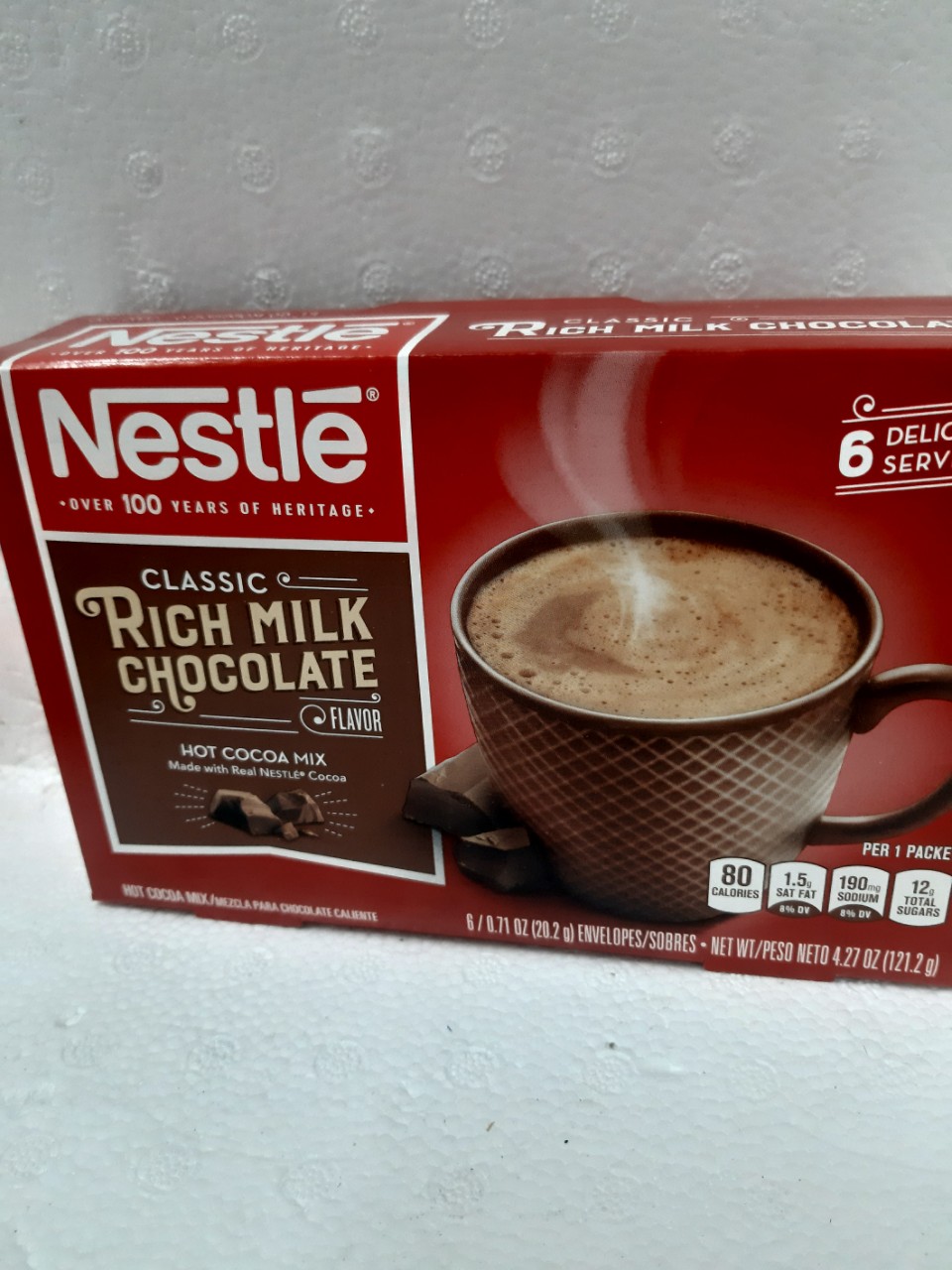 Nestle Hot Cocoa Mix 121g