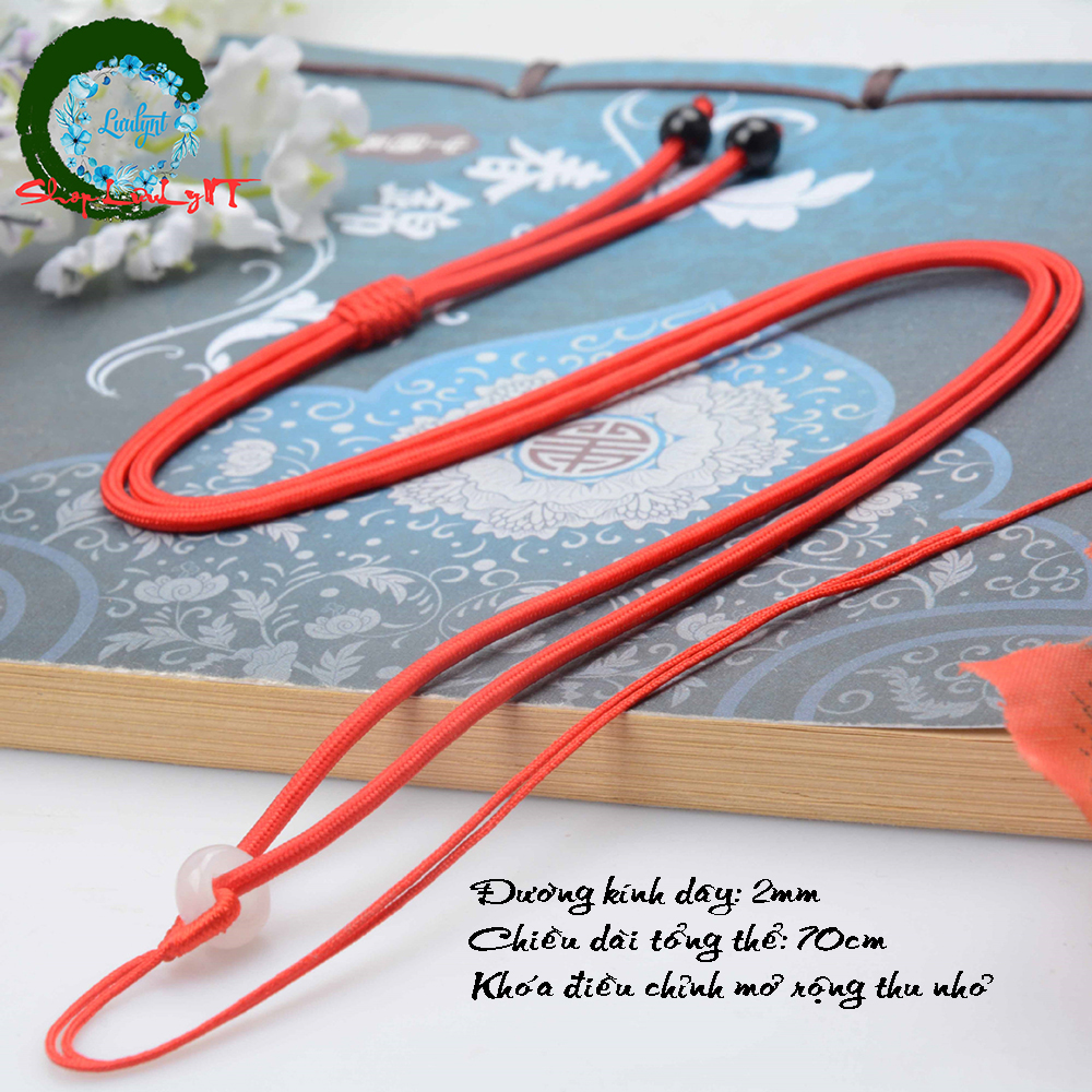 PHỤ KIỆN DÂY DÙ ĐEO CỔ - DÂY DÙ MÀU ĐỎ