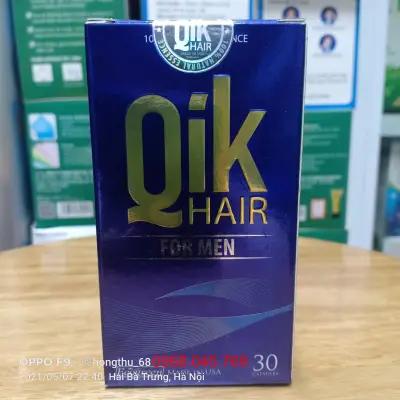Qik Hair for Men lọ 30 viên