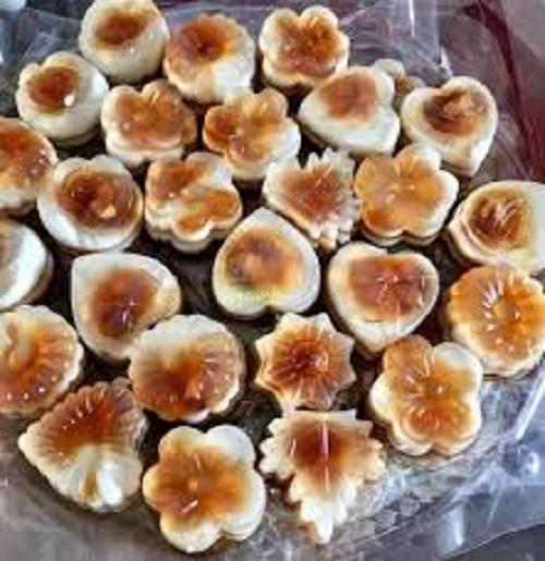 KHUÔN LÀM ĐÁ THẠCH RAU CÂU TIM LÁ 10 Ô