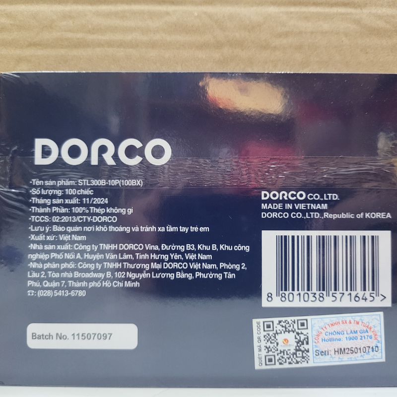 Dao Lam Dorco Titan - Vỉ 100 lưỡi