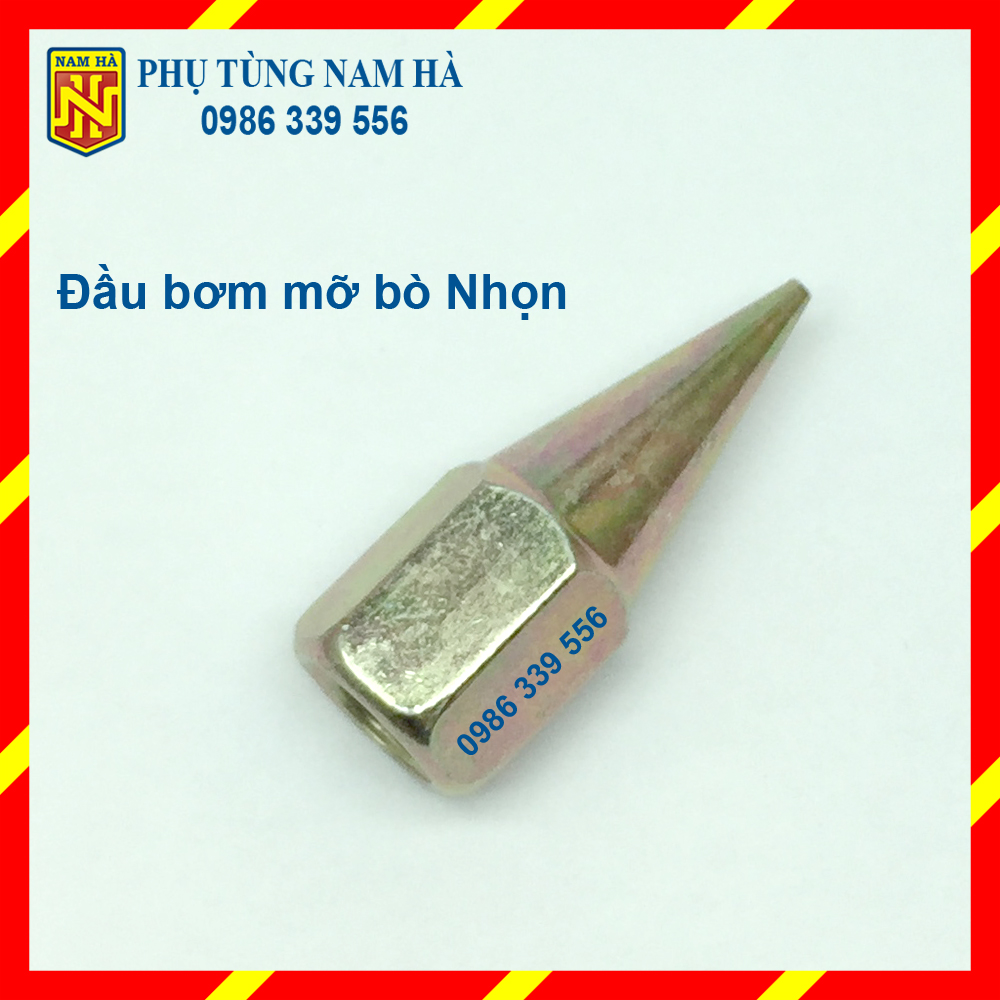 Các loại đầu bơm mỡ bò, Đầu bơm mỡ kẹp nhanh 6 chấu, đầu bằng, đầu chụp, đầu bơm mỡ nhọn, đầu kẹp nhanh vú bơm mỡ bò