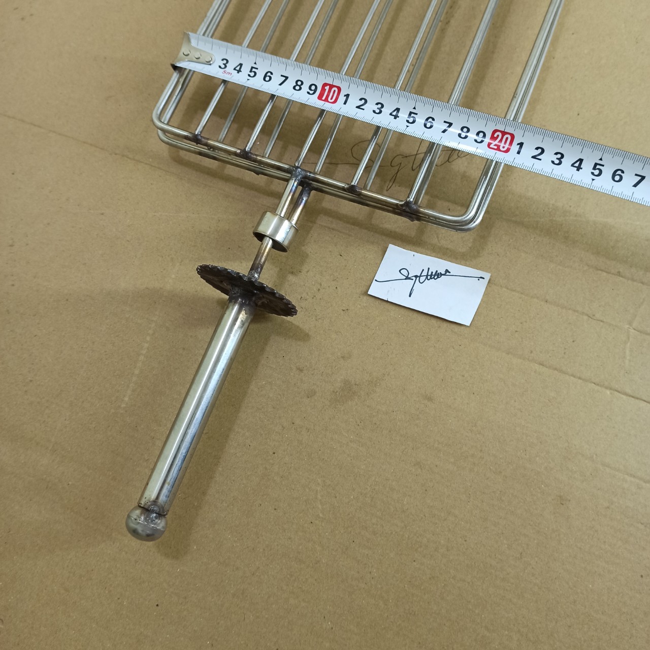Vỉ nướng gà, cá, vịt cho máy nướng tự động mini