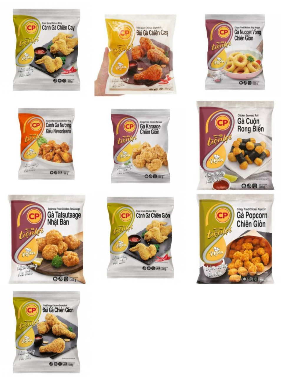 Gà Cuộn Rong Biển CP gói 300g