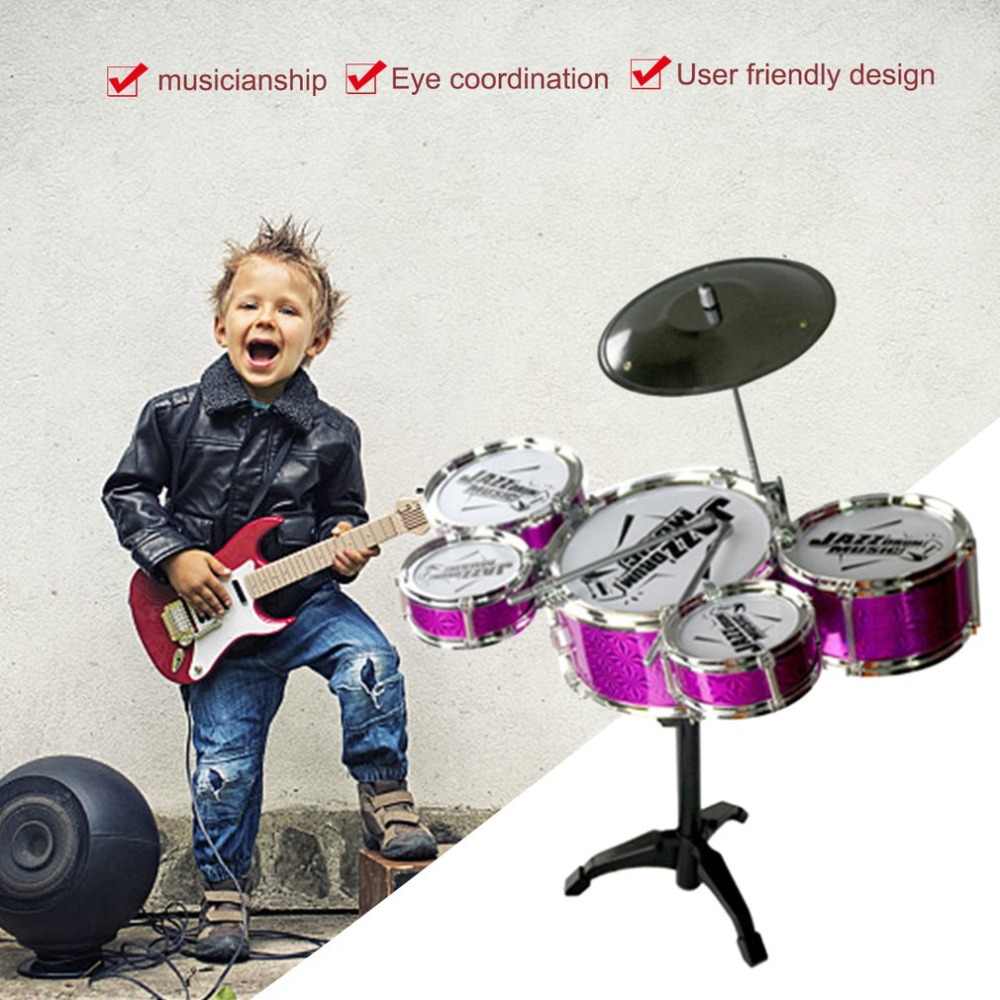 Bộ đồ chơi trống jazz và đàn guitar cho bé