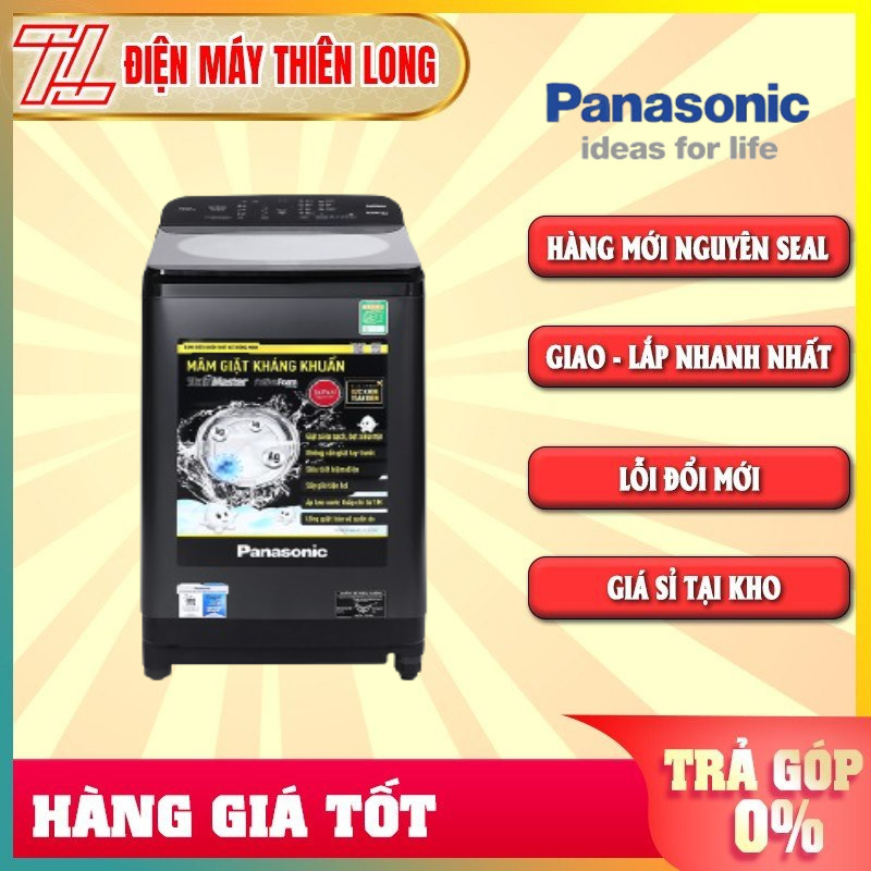 Máy giặt panasonic 9kg na-f90a9drv - hàng chính hãng - trả góp 0% - giao toàn quốc - ngoài hcm tính phí