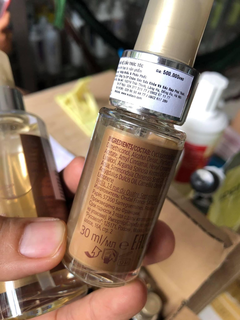 TINH DẦU DƯỠNG TÓC SP LUXEOIL 100ml