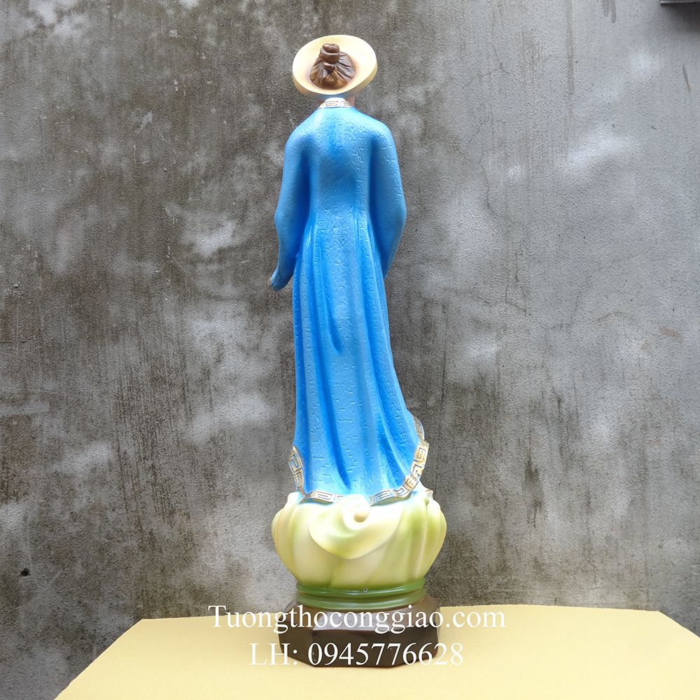 Tượng Đức Mẹ La Vang Việt Nam 80cm composite