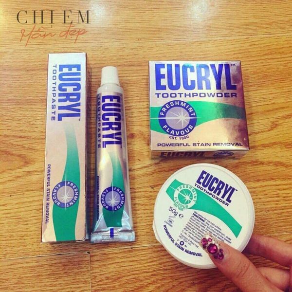 Bột Trắng Răng Eucryl Tooth Powder ANH