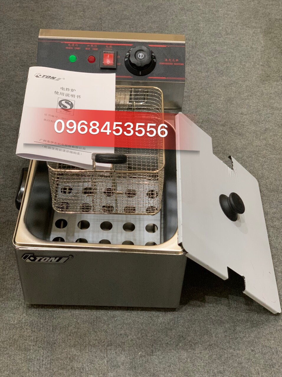 Bếp chiên nhúng điện cao cấp ET-ZL1 Nội địa Trung