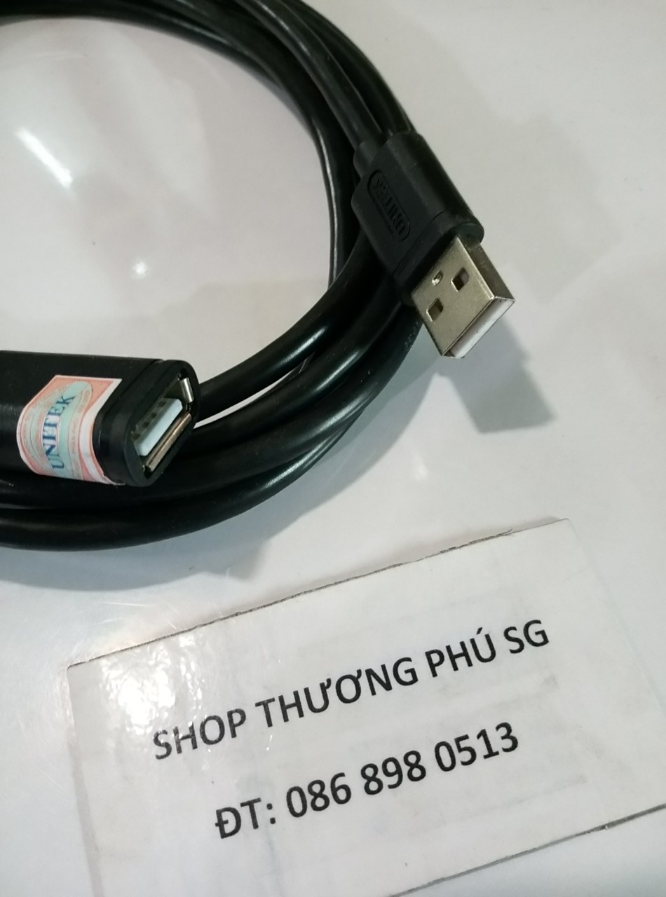 [HCM]Cáp nối dài USB 2.0 Unitek: Cáp dài 3M