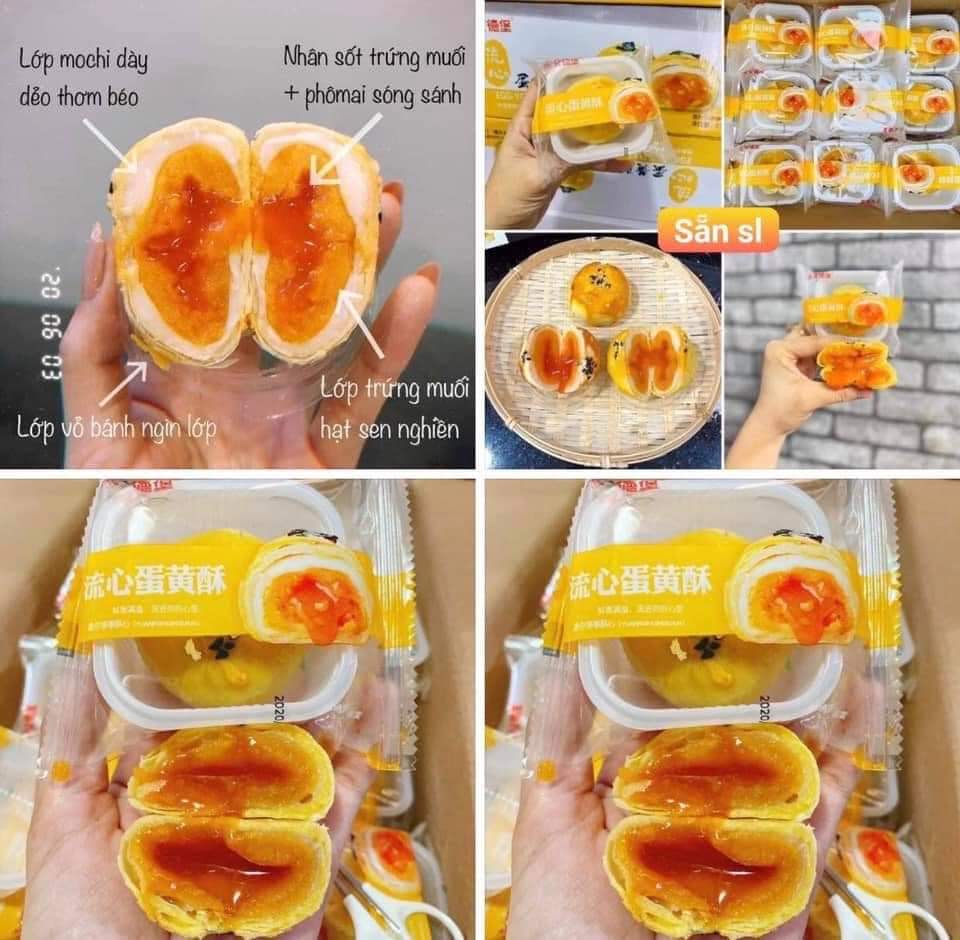 [HCM]bánh Liu Trứng Chảy Thùng lẻ 1 cái
