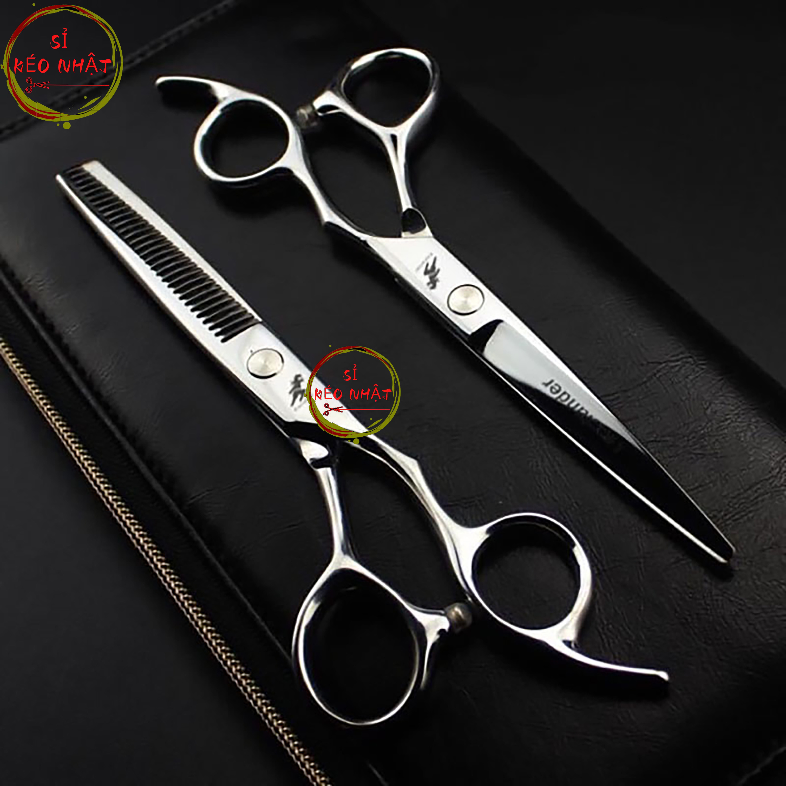 Kéo cắt tóc Nhật Bản cao cấp Freenlander MST01[Mua bộ kéo tặng kèm bao da + lượt]