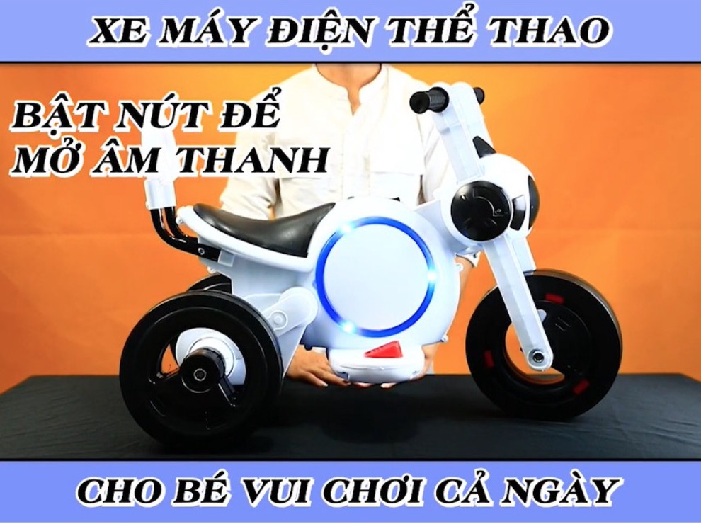 Smart1688 - XE MÁY ĐIỆN TRẺ EM KIỂU DÁNG THỂ THAO