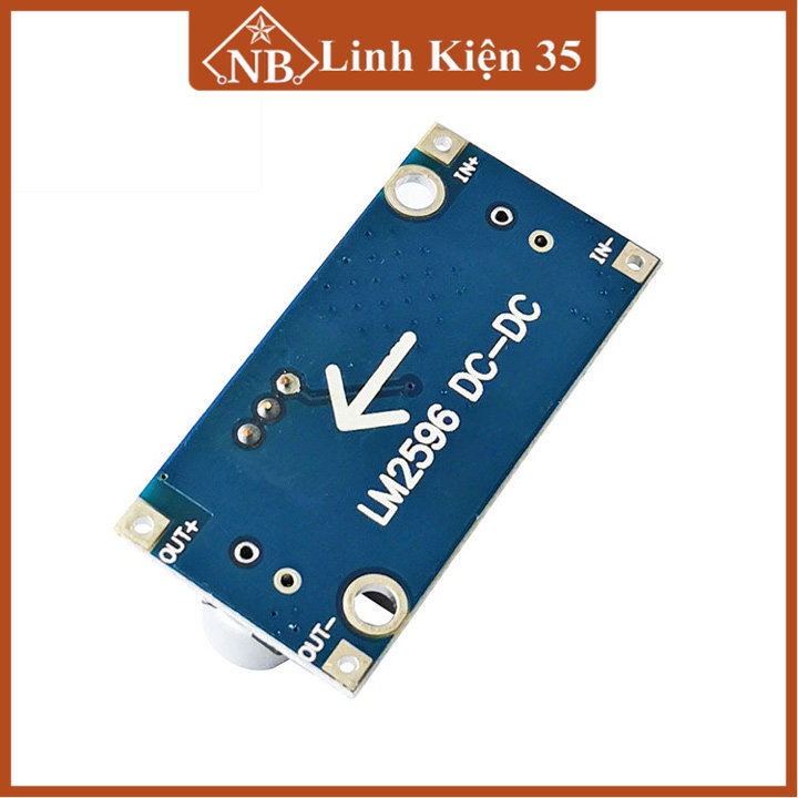 Mạch hạ áp Buck DC-DC LM2596 3A ( Vào 4-35VDC - Ra 1-30VDC )