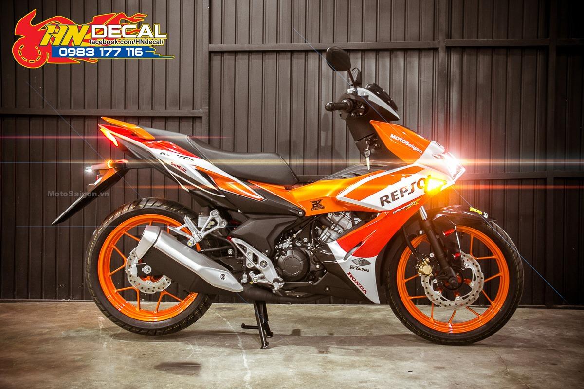 Tem trùm winner x vàng đen repsol