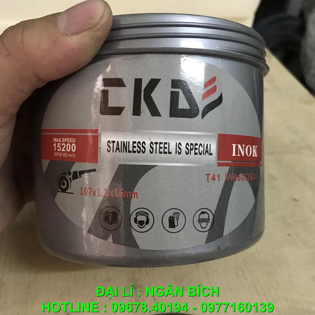 (Bán Lẻ) 1 lưỡi đá cắt inox, cắt sắt CKD hàng đẹp