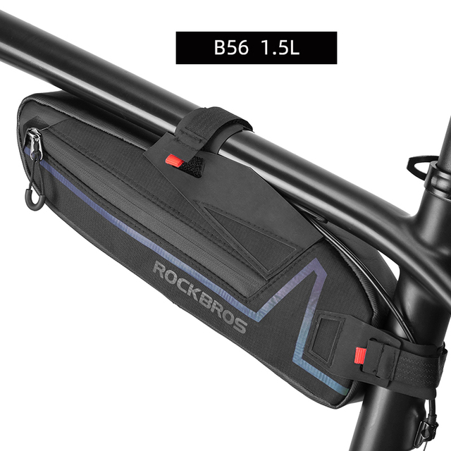ROCKBROS Cycling Bicycle Bags Top Tube Front Frame Bag Waterproof MTB Road Triangle Pannier Dirt-resistant Bike Accessories Bags