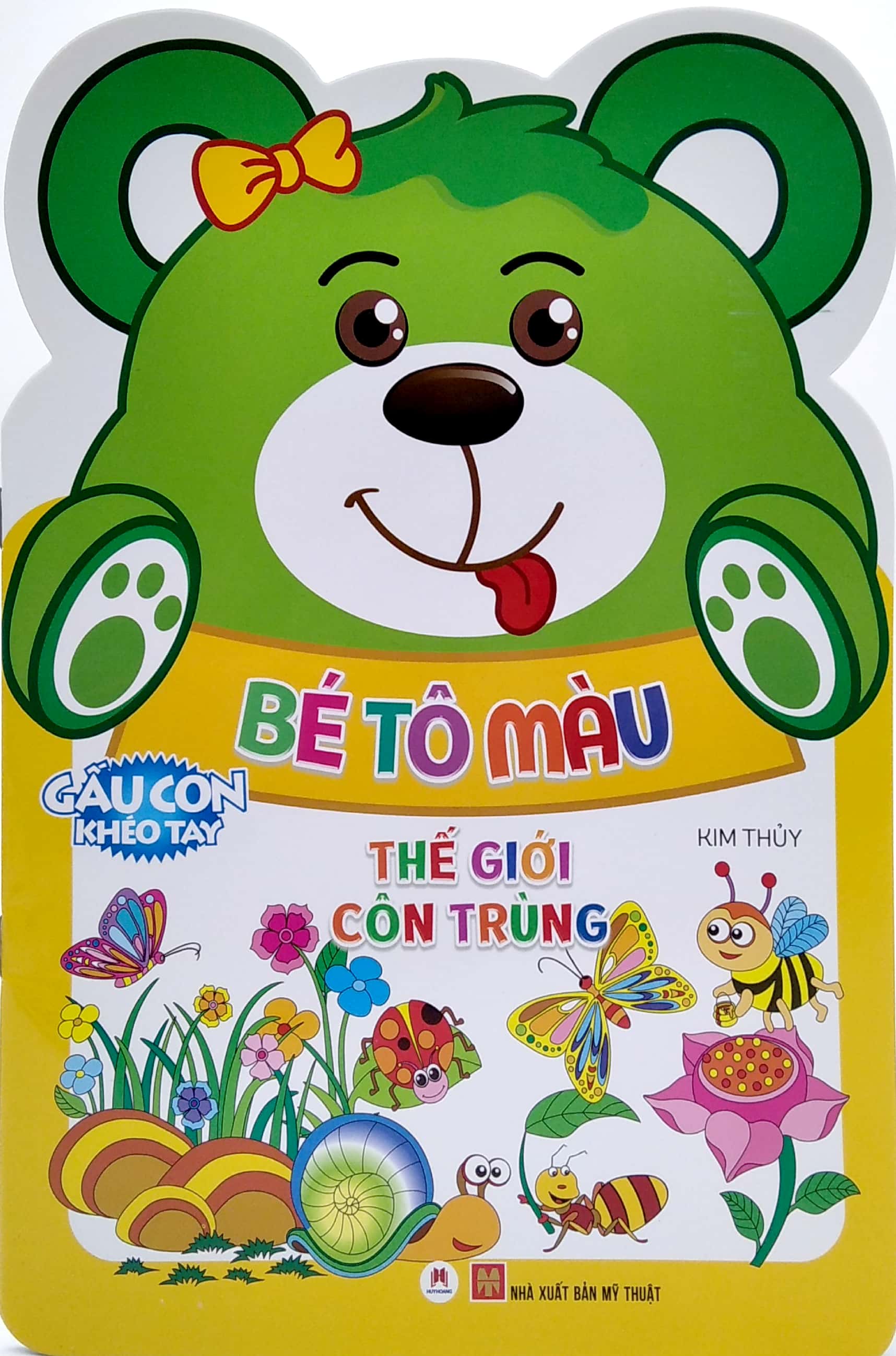 Sách - bé tô màu: thế giới côn trùng - hhb