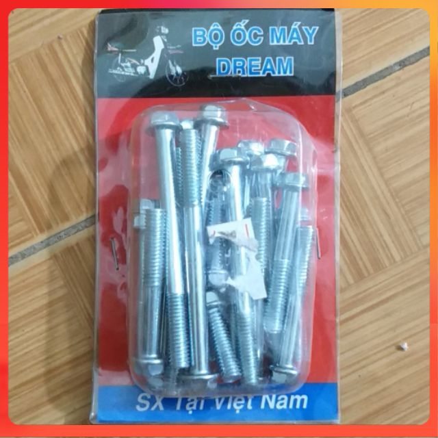Ốc gắn lốc máy xe dream wave