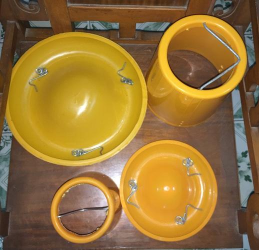 Máng Ăn Thức Ăn Khô Cho Gà Vịt Size S