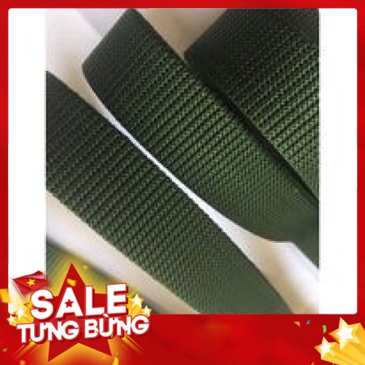 Thắt lưng dây xanh hàng đẹp
